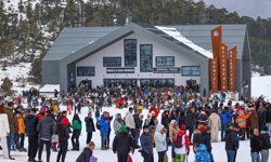 Denizli Kayak Merkezi 150 bin misafiri ağırladı
