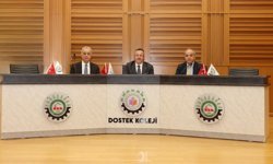 Denizli OSB yönetiminden DOSTEK Kolejine ‘güvenli eğitim' ziyareti
