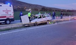 Denizli'de otomobil takla attı: 1 ölü, 4 yaralı