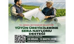 Denizli Büyükşehir’den tütün üreticisine destek