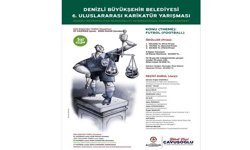 Denizli Büyükşehir’in uluslararası karikatür heyecanı başladı