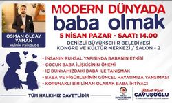 Denizli Büyükşehir’den babalara özel seminer: “Modern Dünyada Baba Olmak”