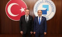 Denizli OSB Yönetimi, Rektör Mahmud Güngör’e Ziyaret Etti