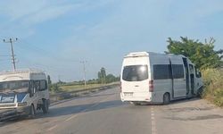 Denizli'de İşçi Servisleri Çarpıştı; 10 Yaralı