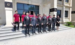 Denizli Heyetine Azerbaycan'da Sıcak Karşılama