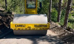 Çameli Yaylapınar Mahallesi'nde Asfalt Öncesi Hazırlıklar Devam Ediyor