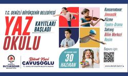 Denizli Büyükşehir Belediyesi Yaz Okulu Kayıtları Başladı