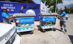 Pamukkale'de Çöp Konteynerleri Sanata Dönüştü