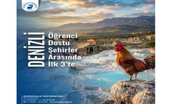 Denizli, Öğrenci Dostu Şehirler Arasında İlk Üçte Yer Aldı