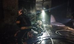 Denizli'de Marangozhanede Çıkan Yangın Paniğe Neden Oldu