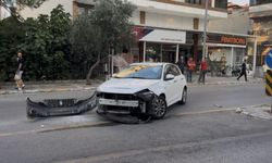 Denizli'de Yasaklı Kavşaktan Dönüş Yapmak İsterken Kazaya Neden Oldu