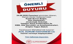 Denizli Devlet Hastanesindeki Bazı Bölümler Acil Durum Hastanesine Taşınıyor