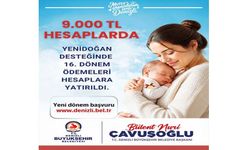 Denizli Büyükşehir’den Annelere Yenidoğan Desteği