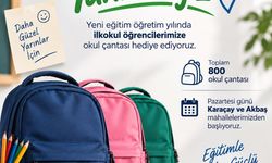 Honaz Belediyesi'nden 800 İlkokul Öğrencisine Okul Çantası Desteği