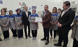Kadın CNC Operatörü Eğitimini Başarıyla Tamamlayan Kursiyerlere Sertifikaları Takdim Edildi
