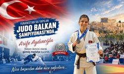 Arife Aydınoğlu’ndan Judo Balkan İkinciliği
