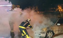 Acıpayam'da Araç Yangını Korkuttu