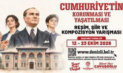 Denizli Büyükşehir'den Cumhuriyetin 103. Yılına Özel Yarışma