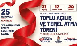 Denizli Büyükşehir'den 16,2 Milyar TL Yatırım Hamlesi