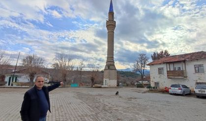 Minare var cami yok