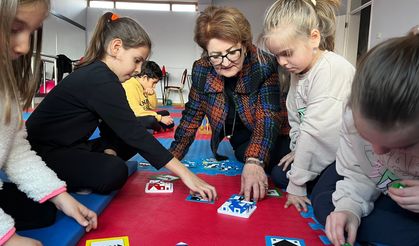 Başkan Çelik Çocuklarla Eğlenceli Vakit Geçirdi