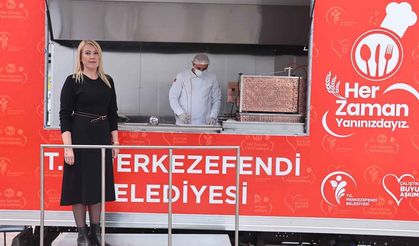 Merkezefendi'de Mobil Aşevi Hizmete Hazır