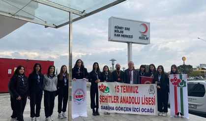 İzcilerden Kızılay’a Anlamlı Ziyaret