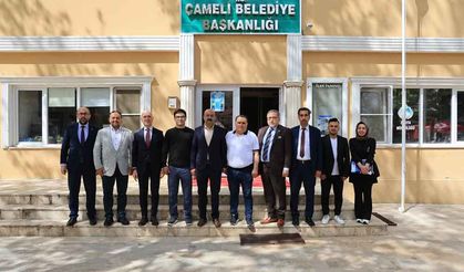 Ak Parti Denizli Teşkilatından Çameli Belediyesine Ziyaret