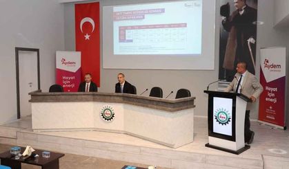 Denizli OSB'de enerji sektöründeki güncel gelişmeler sanayicilere aktarıldı