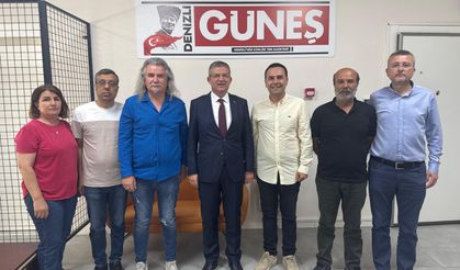 Subaşıoğlu’ndan Denizli Güneş Gazetesi’ne Ziyaret