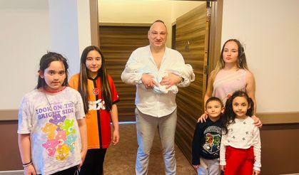 İş İnsanı Eşref Ateş Çifte Mutluluk Yaşadı, İkiz Çocukları Lilya ve Yaman Dünyaya Geldi