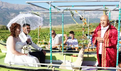 Işıklı Gölü'nde Bir İlk: Nilüferler Arasında Nikah