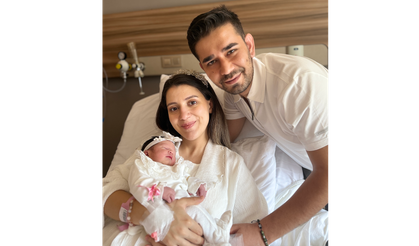 Denizli'de Boya Ailesinin Bebek Sevinci