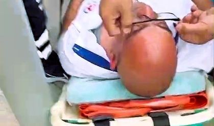 Mesaiye gelen otobüs şoförü yere yığıldı