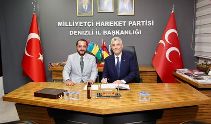Ticaret Bakanı Ömer Bolat’tan MHP Denizli İl Başkanlığı’na Ziyaret