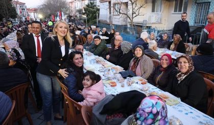 Merkezefendi Belediyesi Akkonak Mahallesi’nde iftar sofrası kurdu