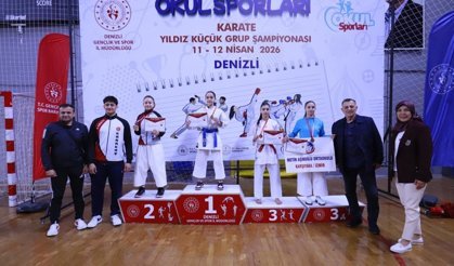 Karatenin yıldızları Denizli’de buluştu