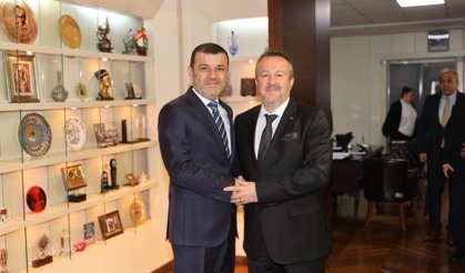 Denizli OSB yönetiminden Denizli Büyükşehir Belediyesi’ne ziyaret