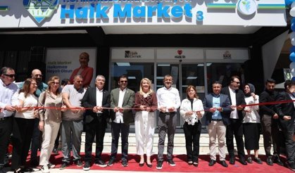 Merkezefendi Halk Market’in 3. şubesi hizmete açıldı