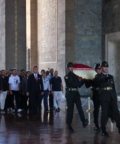 Çivril heyeti Anıtkabir’de Ata’nın Huzurunda
