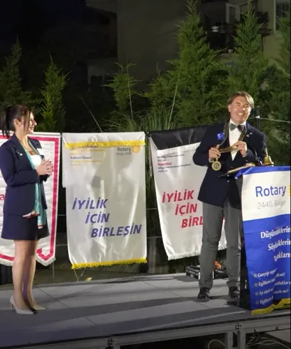 Denizli Rotary'de Bayrak Değişimi: Yeni Başkan Dr. Eda Ünlü
