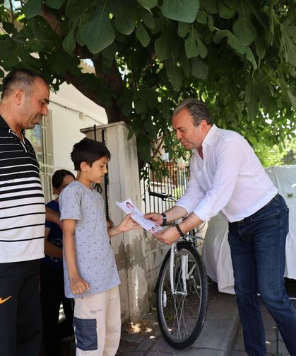 Denizli Büyükşehir’den Miniklere Bisiklet Hediyesi