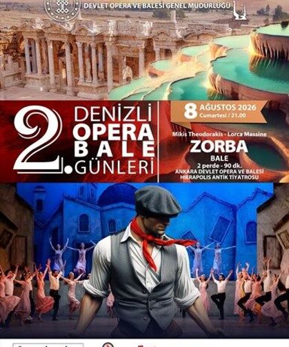 2. Denizli Opera Ve Bale Günleri’nde Geri Sayım Başladı
