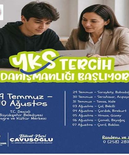 Denizli Büyükşehir’den Üniversite Adaylarına Destek