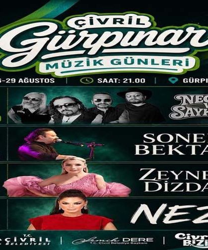 Çivril Belediyesi Gürpınar Müzik Günleri Yeniden Düzenleniyor