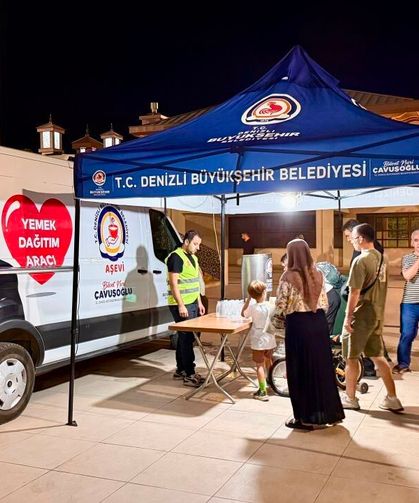 Denizli Büyükşehir’den Mevlid Kandili’nde Gönüllere Dokunan İkram