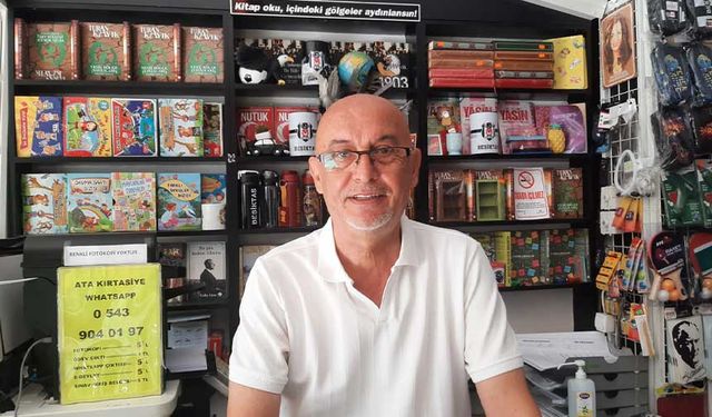 Kırtasiyeciler marketlerden dert yanıyor