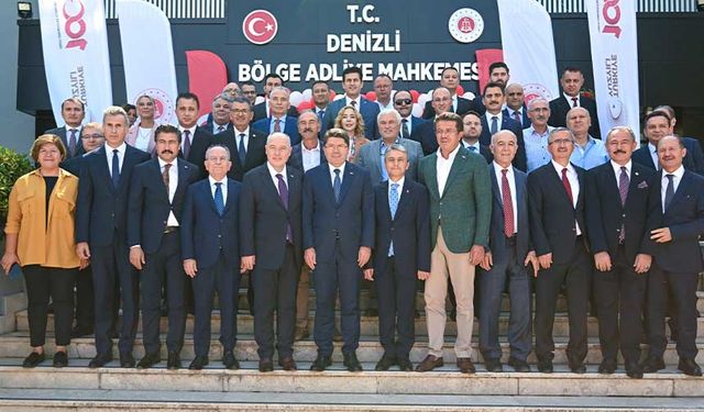 Denizli Bölge Adliye Mahkemesi ve Adli Tıp Grup Başkanlığı açıldı