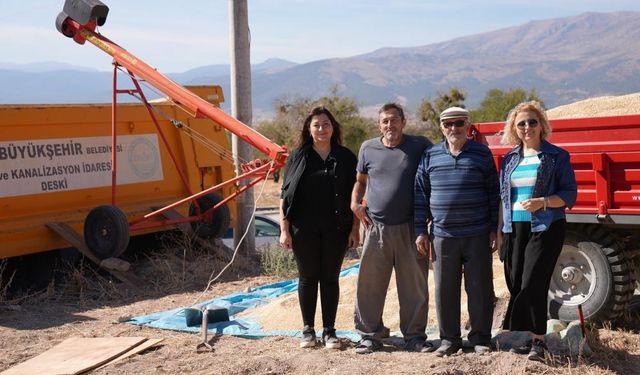 Denizli Büyükşehir çiftçiden 45 ton arpa alacak