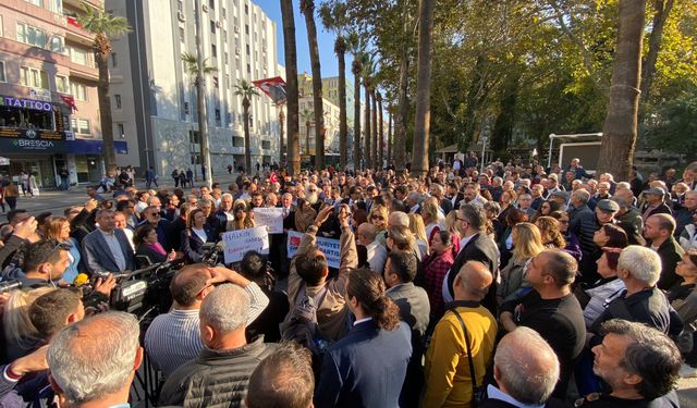 Denizli’de de tepki büyük: CHP’liler ayakta